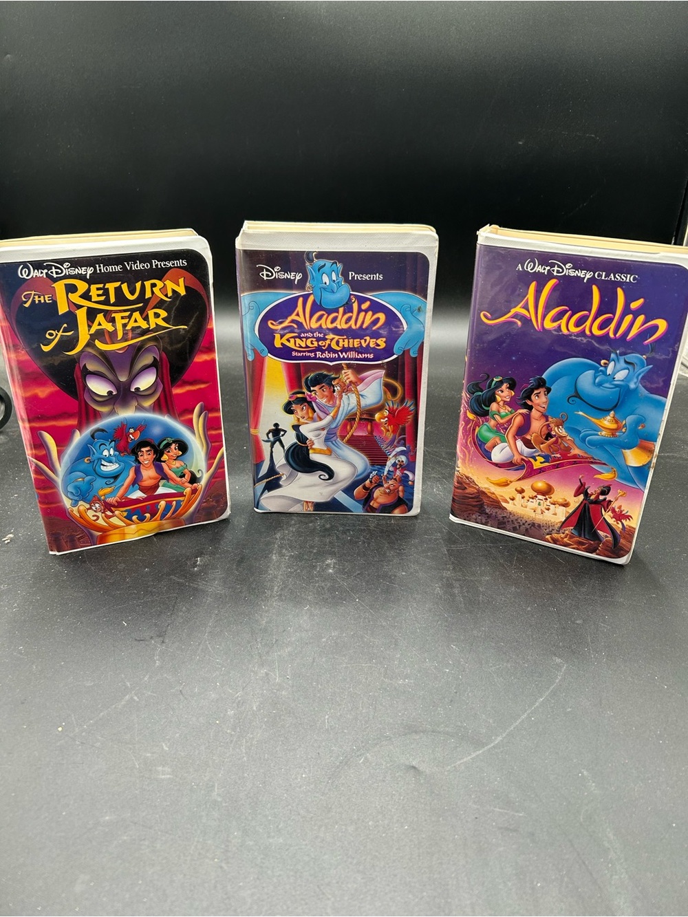 Disney Aladdin, king of thieves, return of jafar VHS Tapes